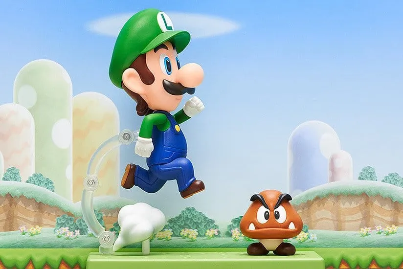 Super Mario Nendoroid Action Figure Luigi 10cm